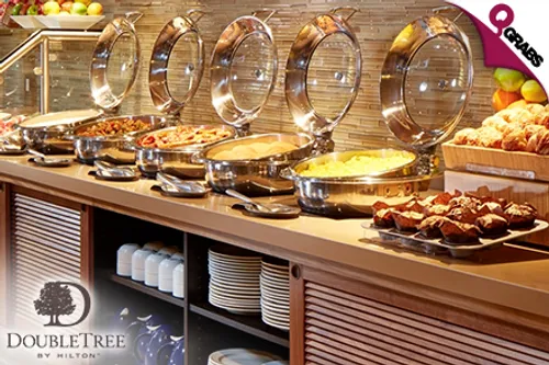 For QR37 Child/QR74 Adult, Enjoy a Friday Brunch Buffet at the L2 restaurant in DoubleTree by Hilton Doha! (Up to QR75/QR149 Value)